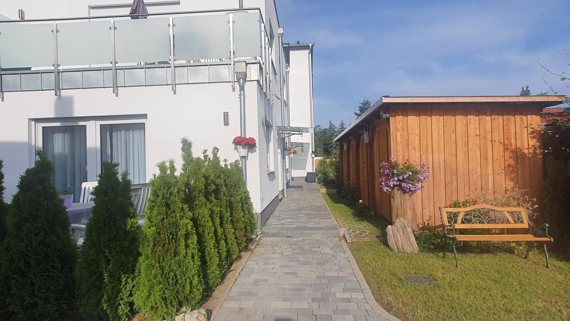 Ferienwohnungen "Godewind", Appartements Mit Balkon Oder Terrasse Zinnowitz Exteriör bild